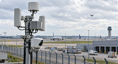 低空安防 / 多源融合应用案例图